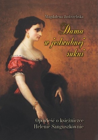 DAMA W JEDWABNEJ SUKNI