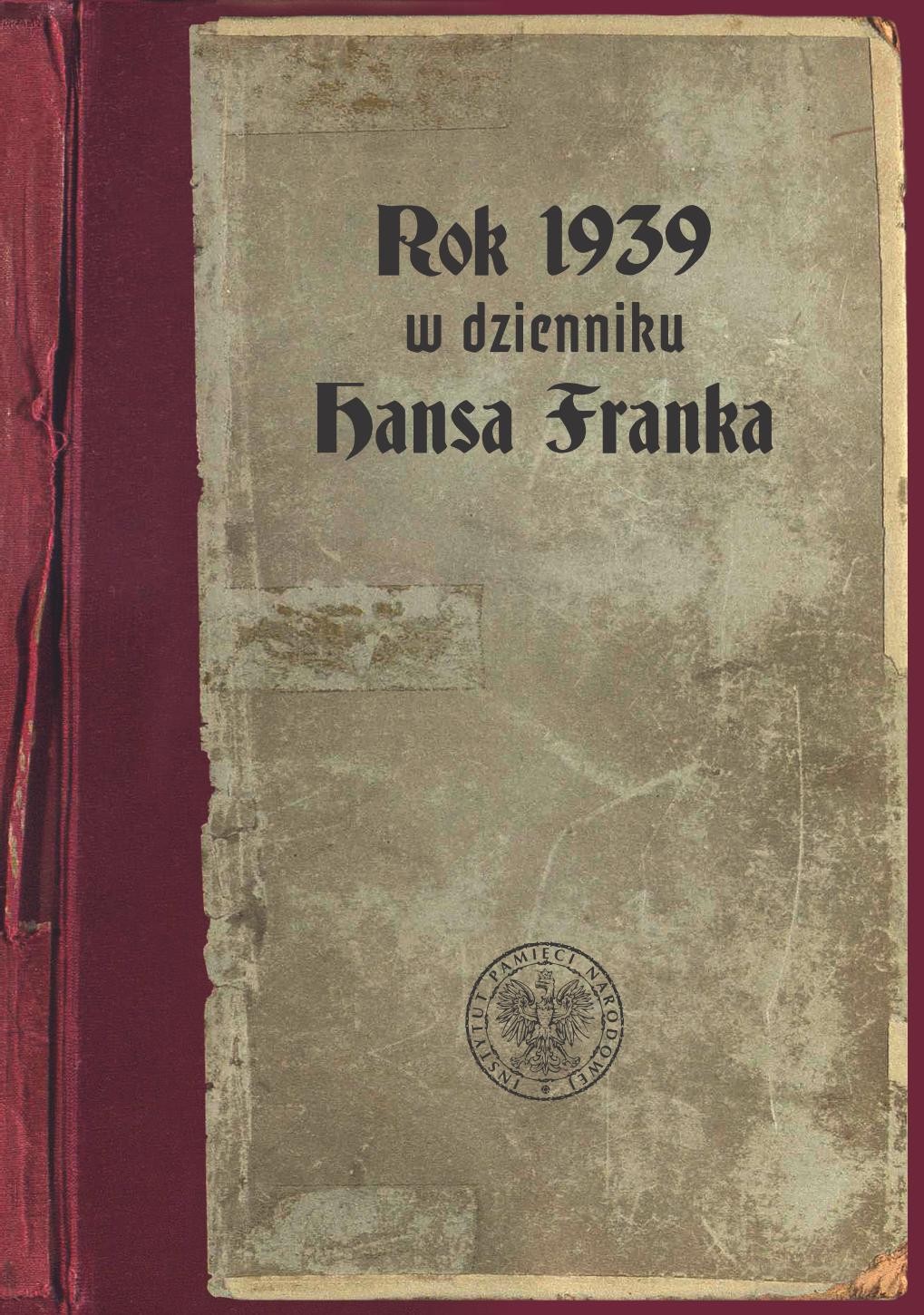 ROK 1939 W DZIENNIKU HANSA FANKA